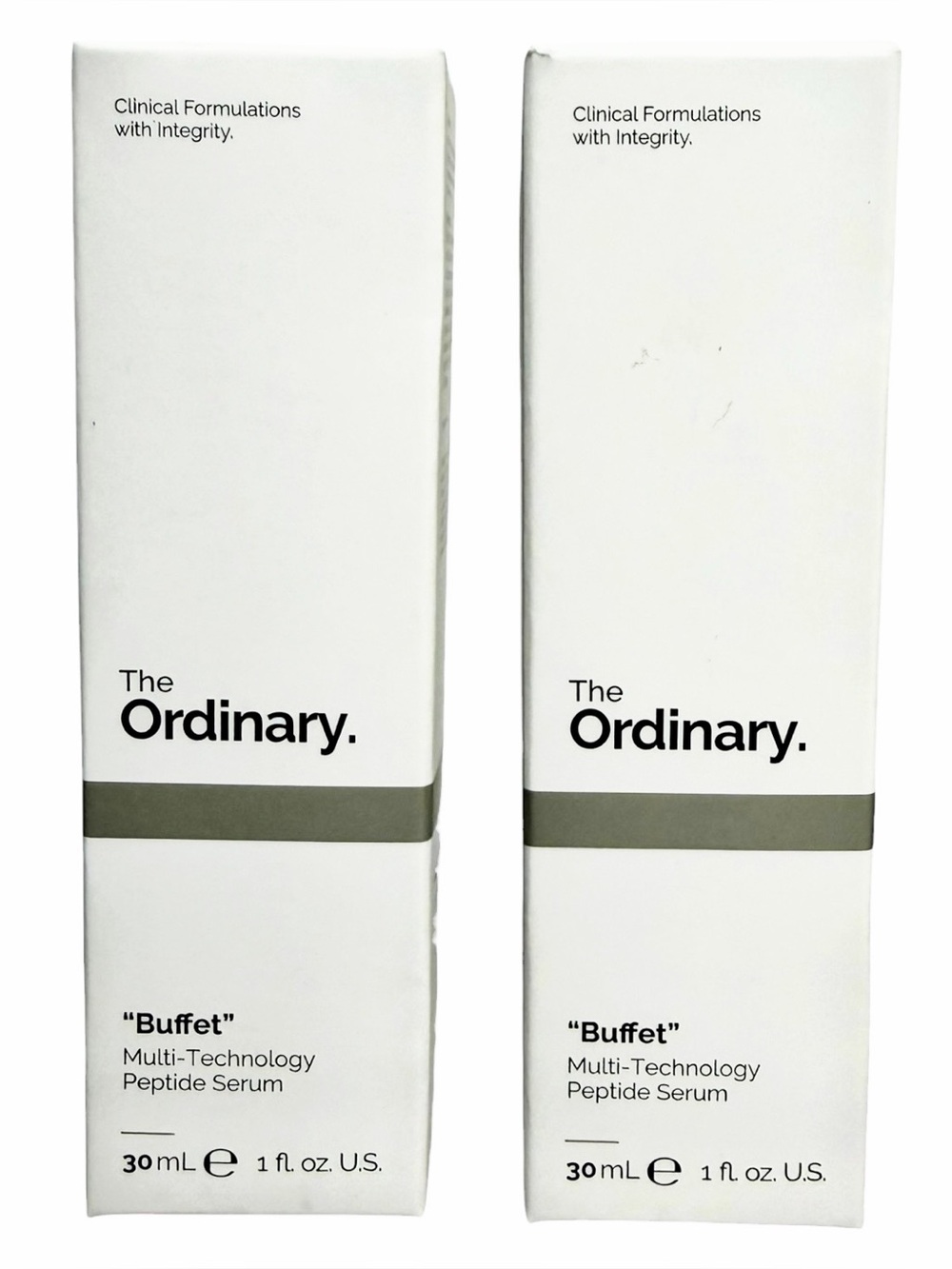 {Set of 2} THE ORDINARY "Buffet" Multi-Technology Peptide Serum 1oz (30mL) ~ NIB